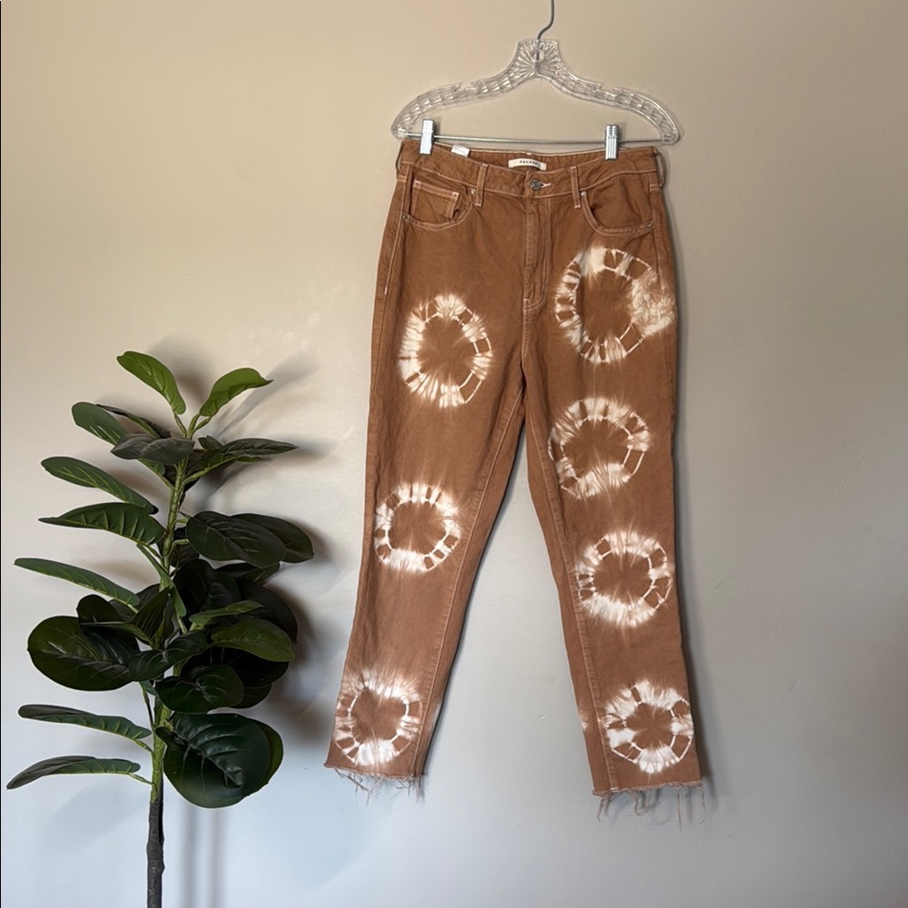Pacsun Brown Tie-Dye Women's Jeans size 29 mom jeans